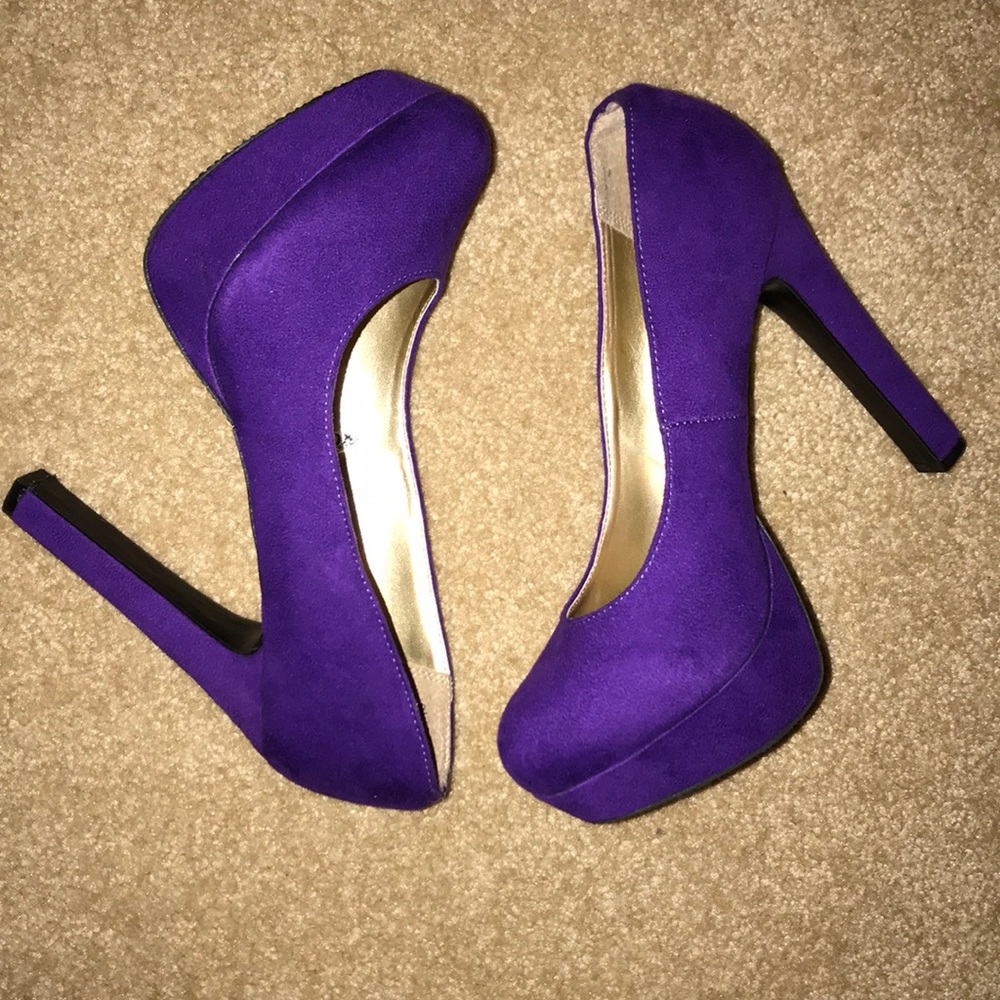 Purple heels